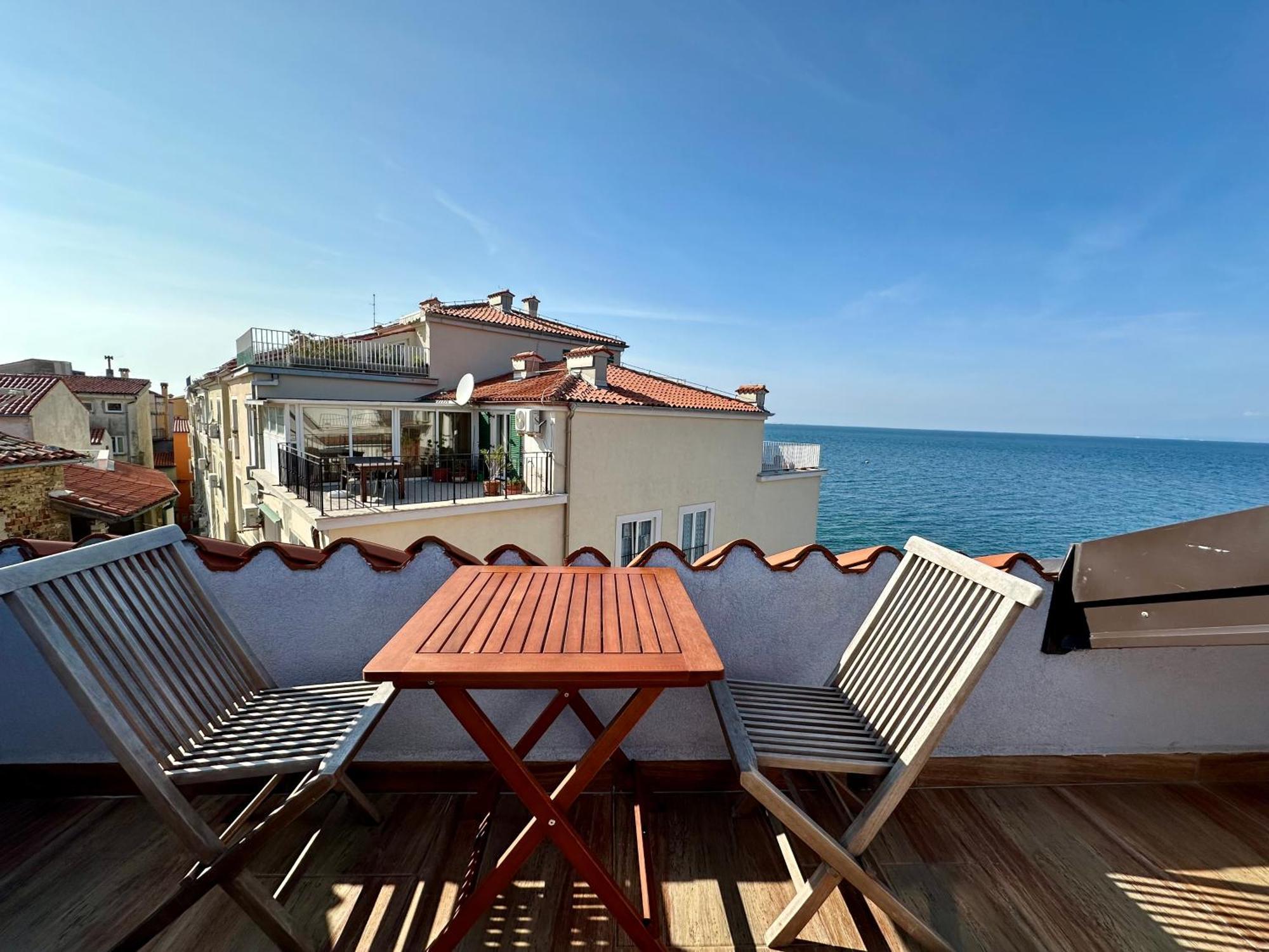 Old Piran Galileo Terrace公寓 外观 照片